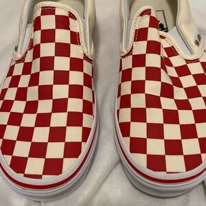 Women’s Vans Checkered Slip On 6.0 size